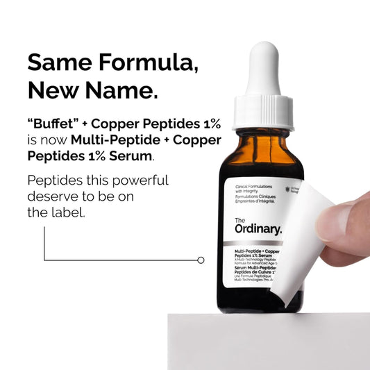 The Ordinary Multi-Peptide + Copper Peptides 1%, Anti-Aging Serum for Fine Lines and Skin Elasticity,30ml My Store