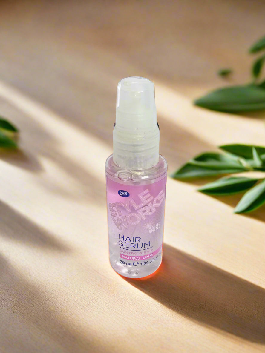 Boots Style Works Natural Look Hair Serum (50ml) ᎽᎾ ᎬᎶᎾ