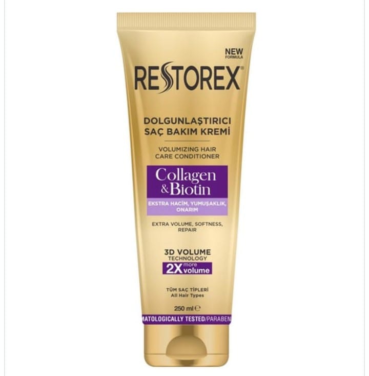 Restorex Collagen Ve Biotin Dolgunlaştırıcı Saç Bakım Kremi 250 ml My Store