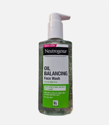 Neutrogena Oil Balancing Face Wash with Lime & Aloe Vera | Oil Free 200ml My Store