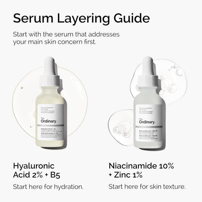 The Ordinary Hyaluronic Acid 2% + B5 (with Ceramides), Multi-Depth Hydration Serum for Plumper, Smoother Skin, 30ml My Store
