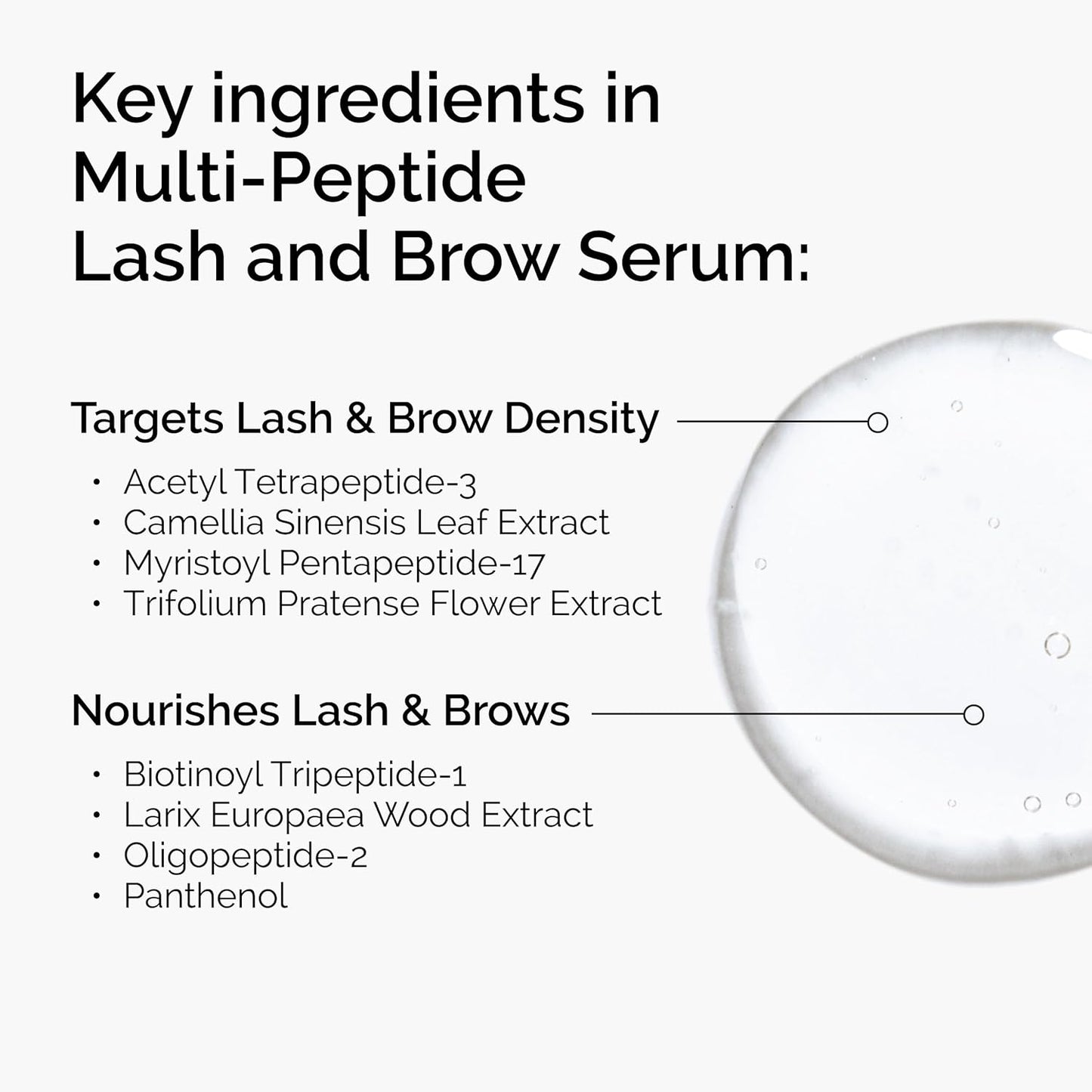The Ordinary Multi-Peptide Lash and Brow Serum, Peptide-Powered Formula for Thicker, Fuller Looking Lashes & Brows My Store
