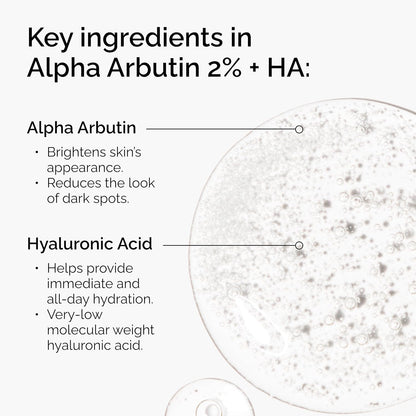 The Ordinary Alpha Arbutin 2% + Hyaluronic Acid, Brightens Skin and Targets Dark Spots, 30 ml My Store