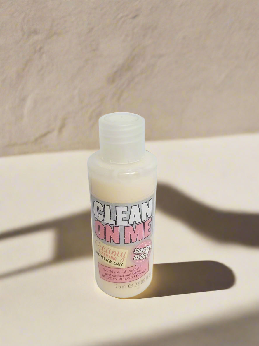 The Original Pink: Soap & Glory Clean On Me Creamy Shower Gel (75ml) My Store