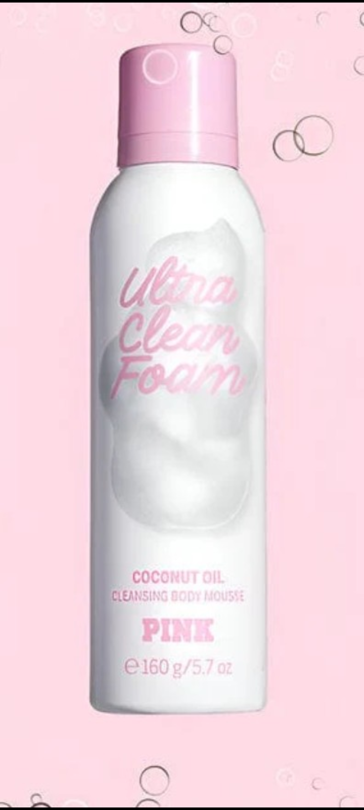 Victoria's Secret Ultra Clean Foam Coconut Oil (160ml) My Store