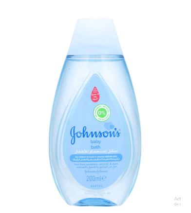 JOHNSONS BABY BATH 200ML My Store