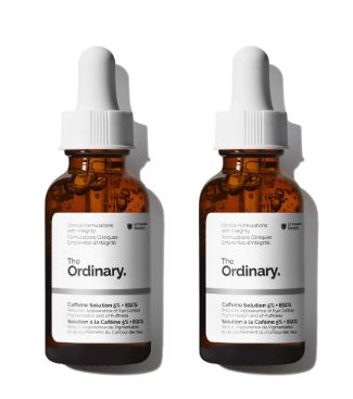 The Ordinary Caffeine Solution 5% + EGCG, Depuffing Eye Serum for Dark Circles and Tired Eyes My Store