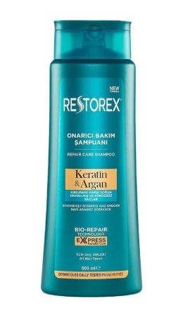 Restorex Keratin & Argan Repair Care Shampoo 500ml My Store